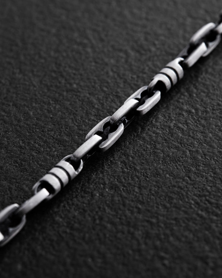 Srebrna bransoletka TID ROM 5