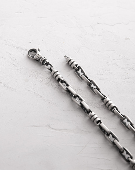 Srebrna bransoletka TID ROM 10