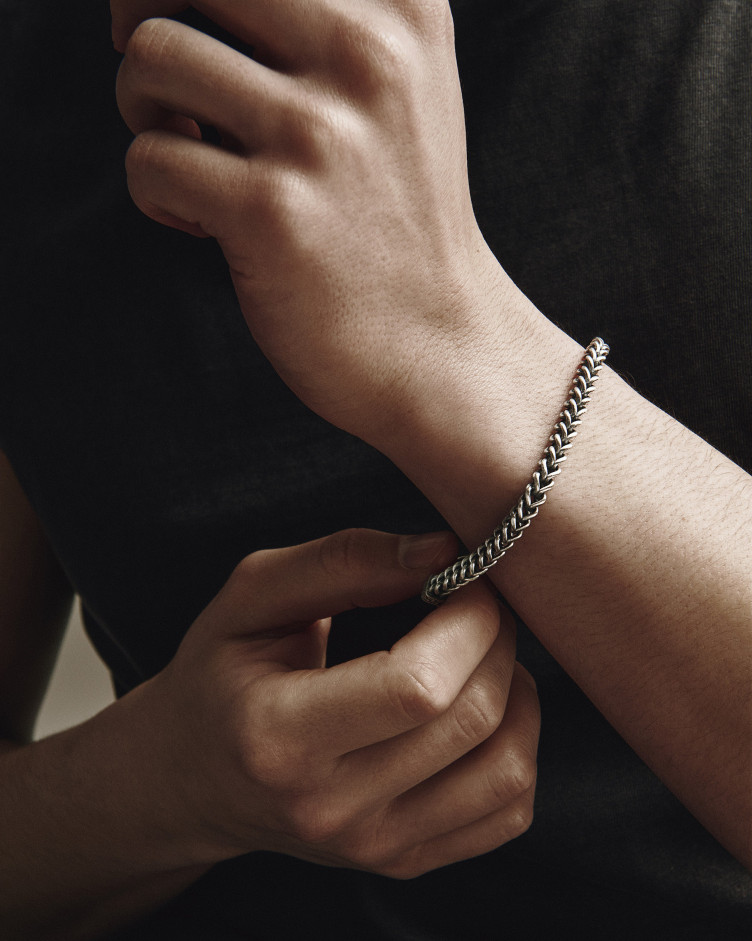 Srebrna bransoletka TENGING 2