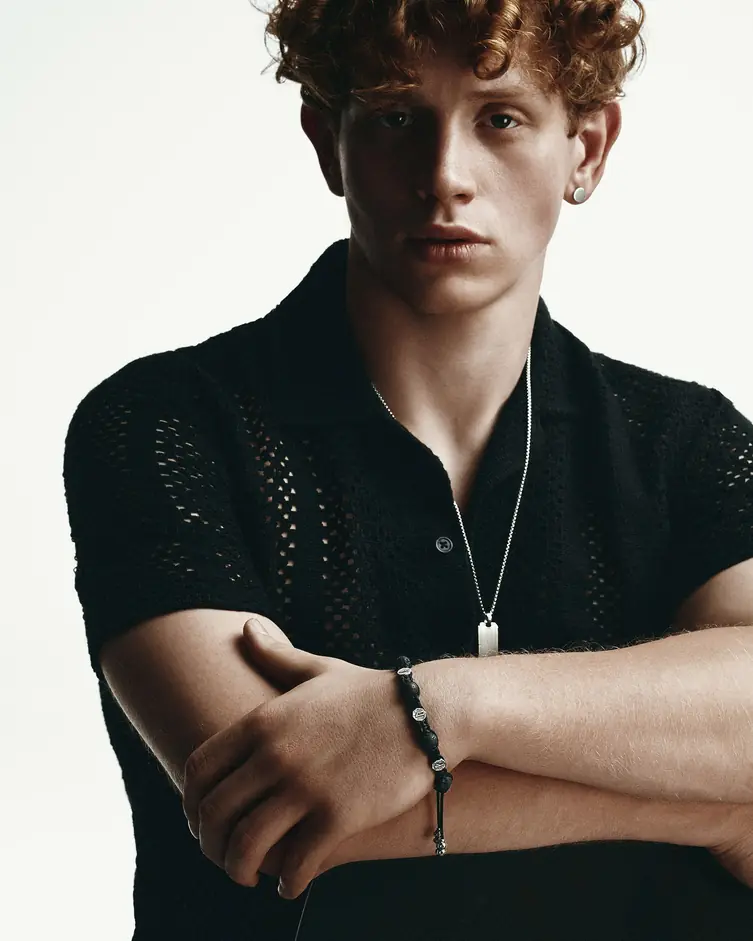 Męska bransoletka RUNES (lawa) 3