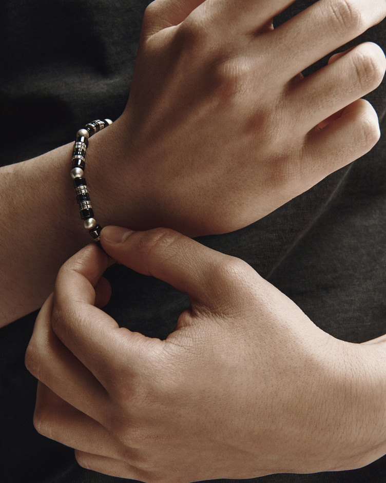 Srebrna bransoletka TALENT. KERAMIK 4