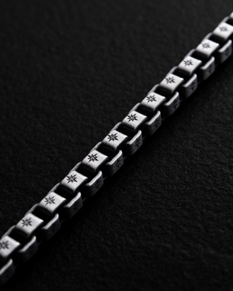 Srebrna bransoletka POLAR STAR 2