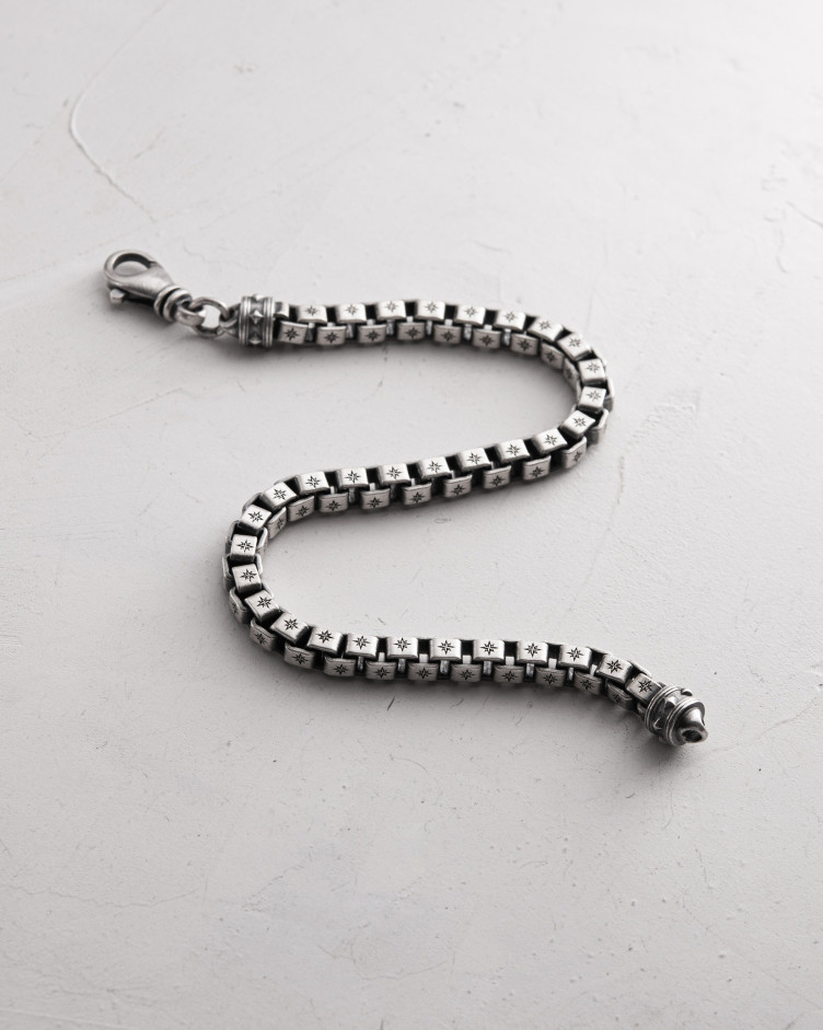 Srebrna bransoletka POLAR STAR 7