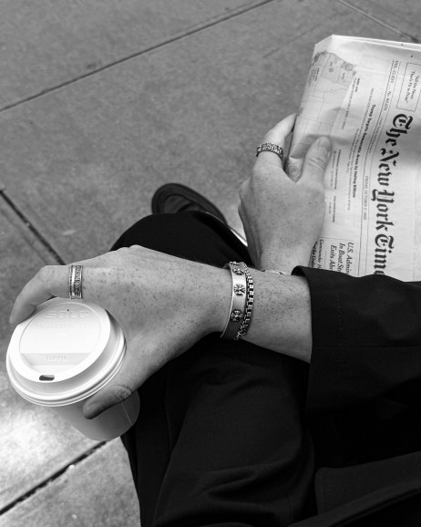 Srebrna bransoletka POLAR STAR 19