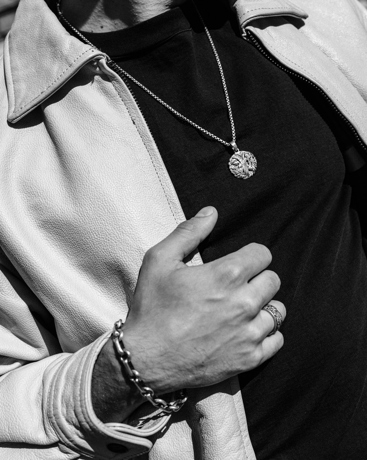 Srebrna bransoletka HAVEN 4