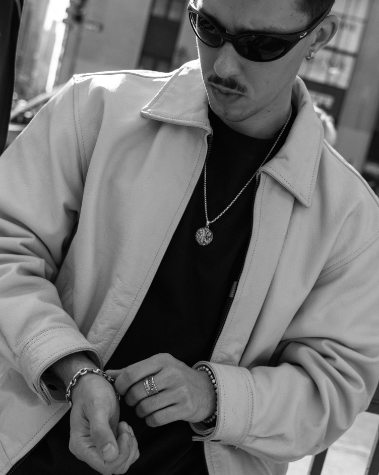 Srebrna bransoletka HAVEN 8