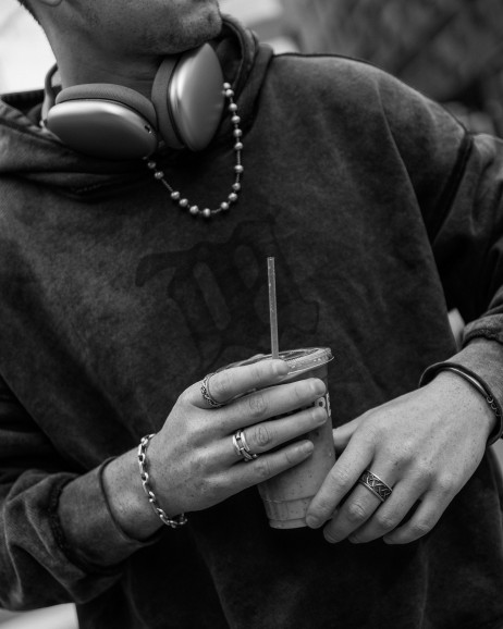 Srebrna bransoletka HAVEN 10