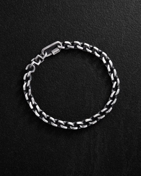 Srebrna bransoletka TEMPLE