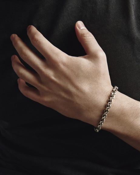 Srebrna bransoletka TEMPLE 4