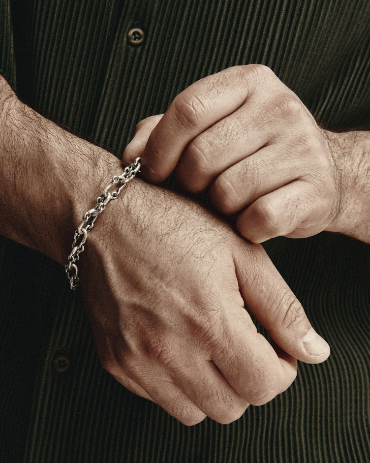 Srebrna bransoletka BEPALING mini 2