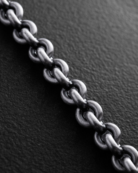 Srebrna bransoletka MACHT 7