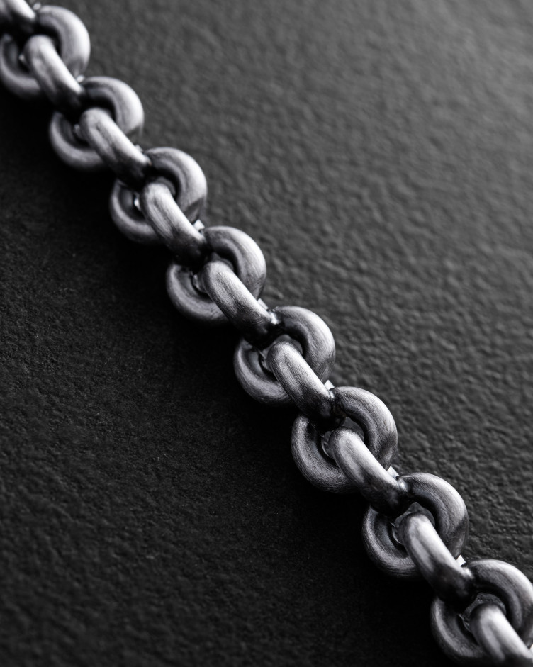 Srebrna bransoletka MACHT 7