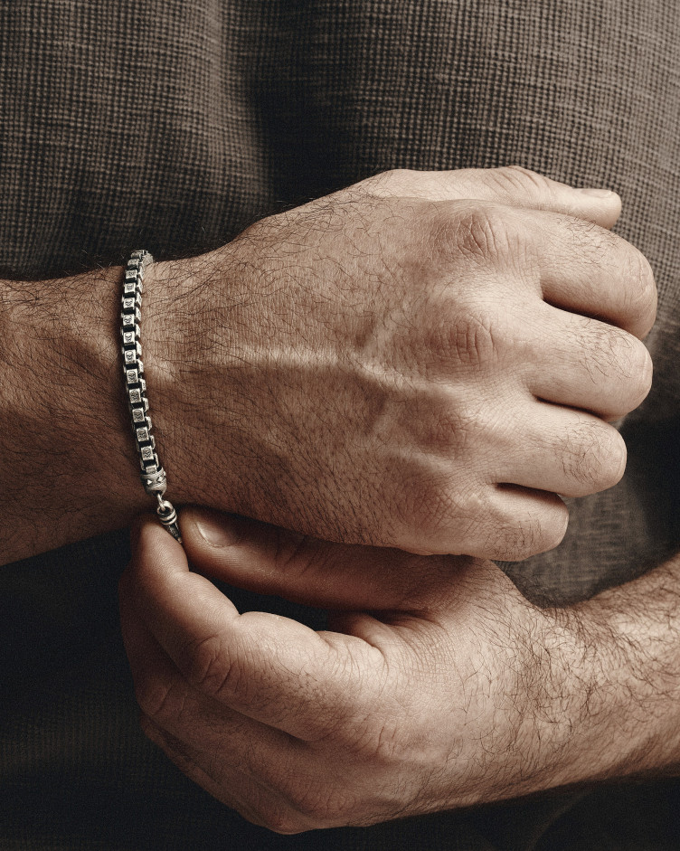 Srebrna bransoletka INFINITUM 4