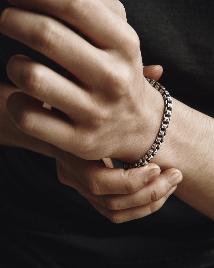 Srebrna bransoletka INFINITUM 2