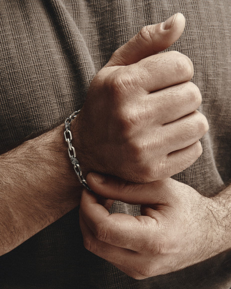 Srebrna bransoletka TILLIT 2