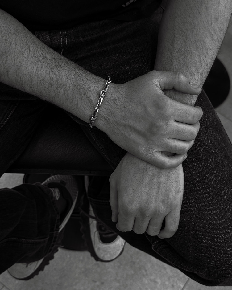 Srebrna bransoletka TILLIT 4