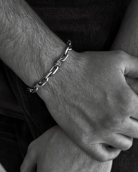 Srebrna bransoletka TILLIT 2