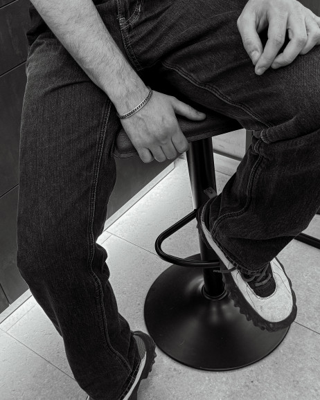 Srebrna sztywna bransoletka VIRTUS 5