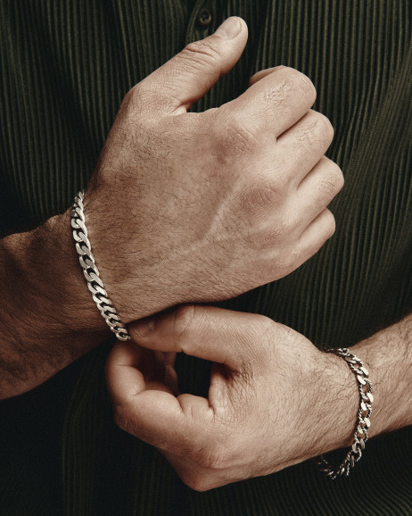 Srebrna bransoletka TENACITÉ 2