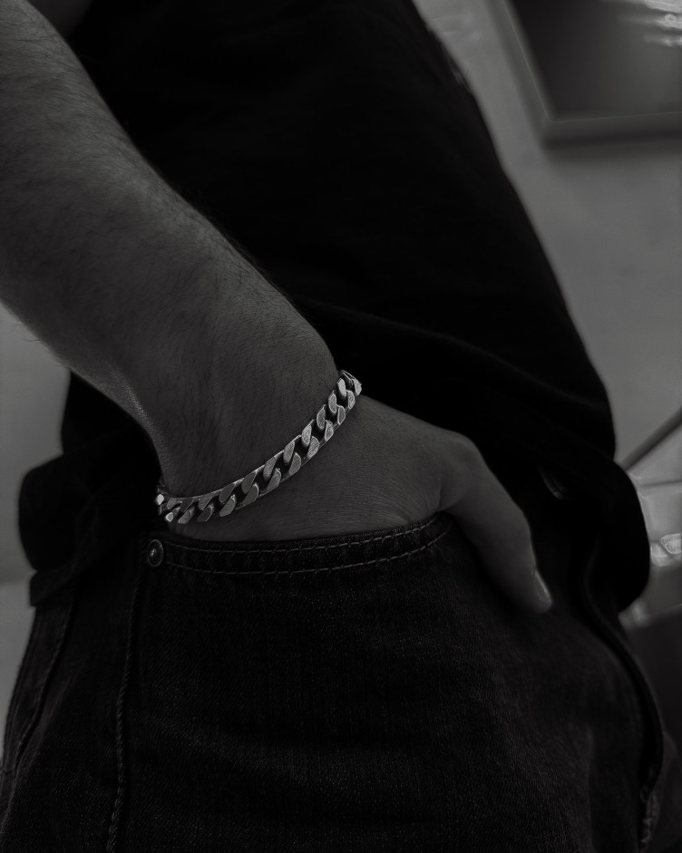 Srebrna bransoletka TENACITÉ 6