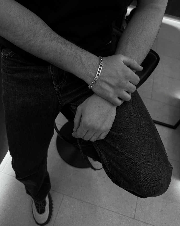 Srebrna bransoletka TENACITÉ 7