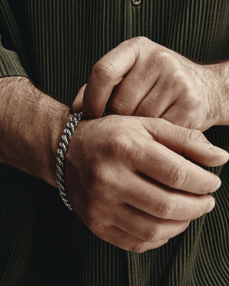 Srebrna bransoletka DAPPER 2