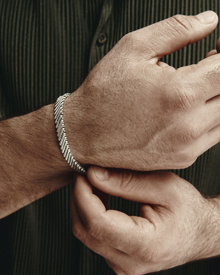 Srebrna bransoletka VALEUR 2