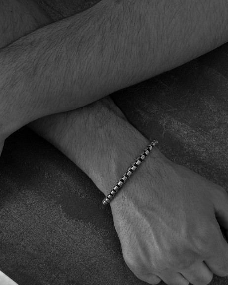 Srebrna bransoletka MOD 2