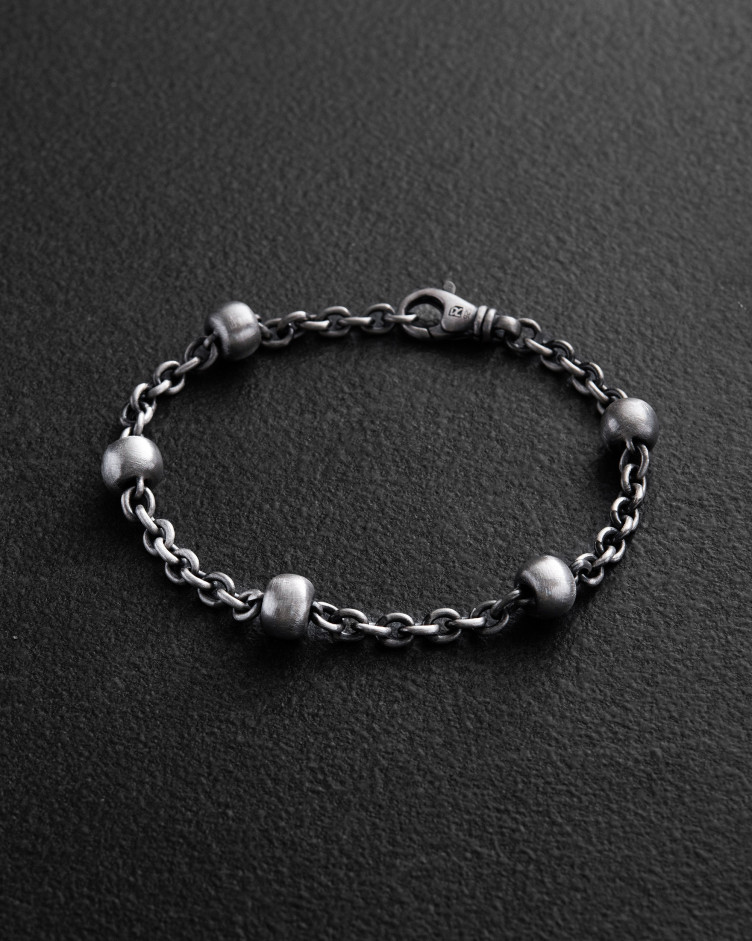 Silver bracelet STARK 3
