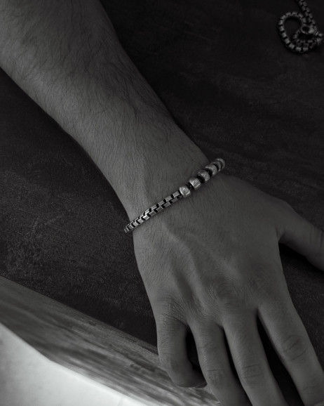 Srebrna bransoletka HELDMUT 2