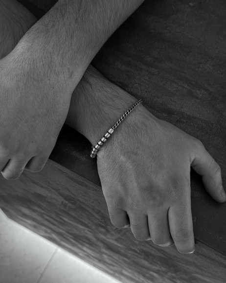 Srebrna bransoletka MUT 4