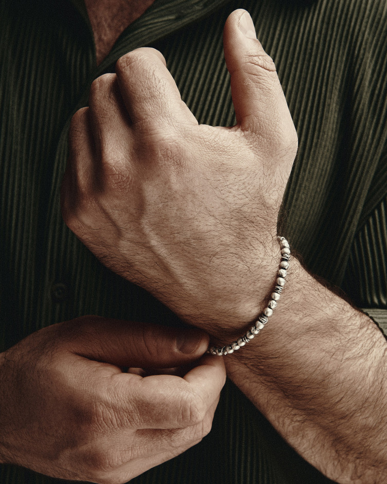 Srebrna bransoletka FEROX 2