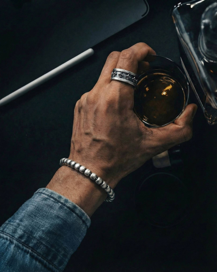 Srebrna bransoletka BESTEMT 2