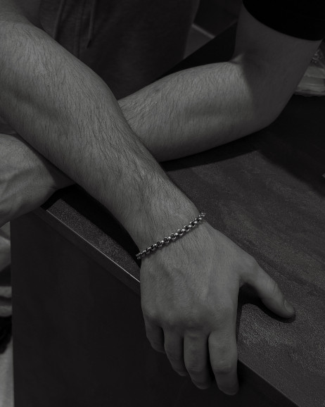 Srebrna bransoletka MUTIG 3