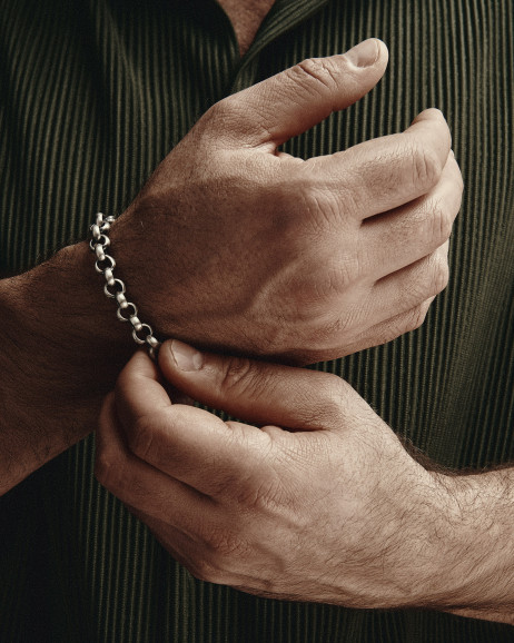 Srebrna bransoletka MUTIG 2