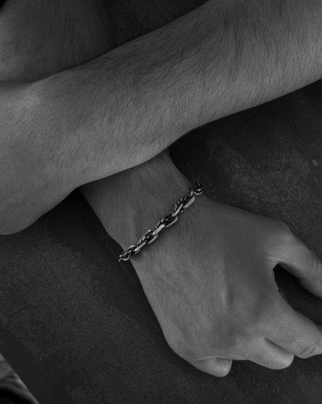 Srebrna bransoletka UBRUTT 2