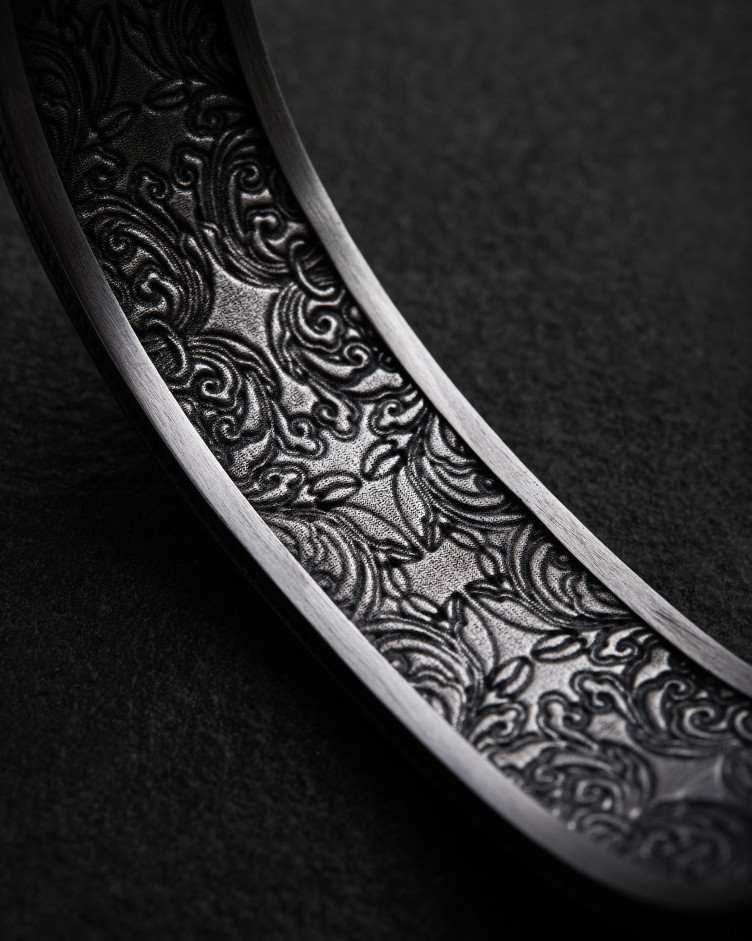 Srebrna sztywna bransoletka THE LAST SUPPER 6