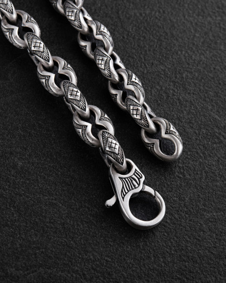 Srebrna bransoletka VALOR 5