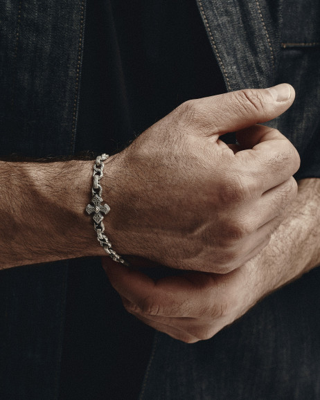 Srebrna bransoletka RITTER 2