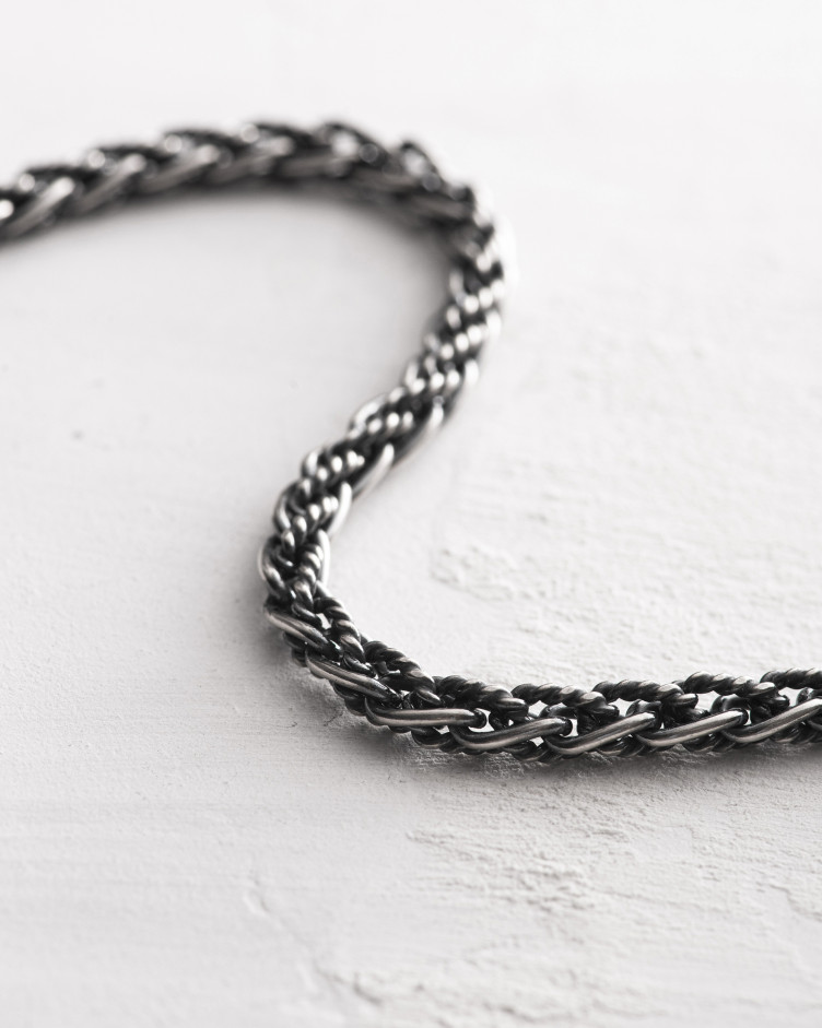 Srebrna bransoletka ENTWINED 4