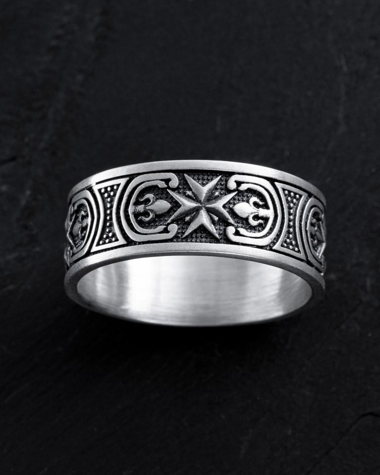 Srebrny pierścień AMULET AŁATYR