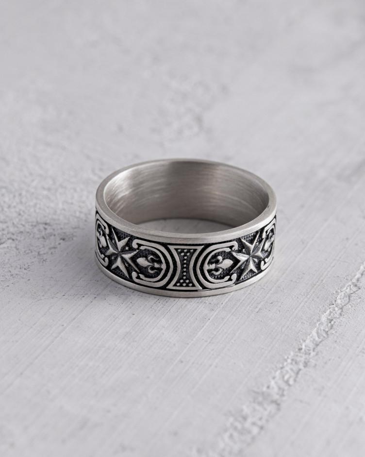 Srebrny pierścień AMULET AŁATYR 10