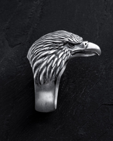 Srebrny pierścień EAGLE