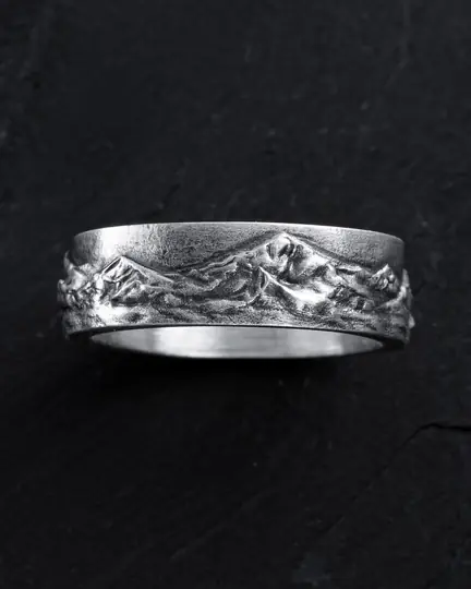 Srebrny pierścień MOUNTAINS