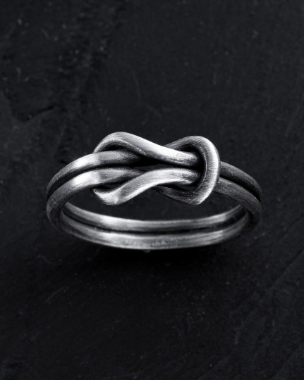 Srebrny pierścień REEF KNOT