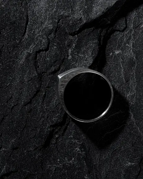 Srebrny pierścień VORTEX 6