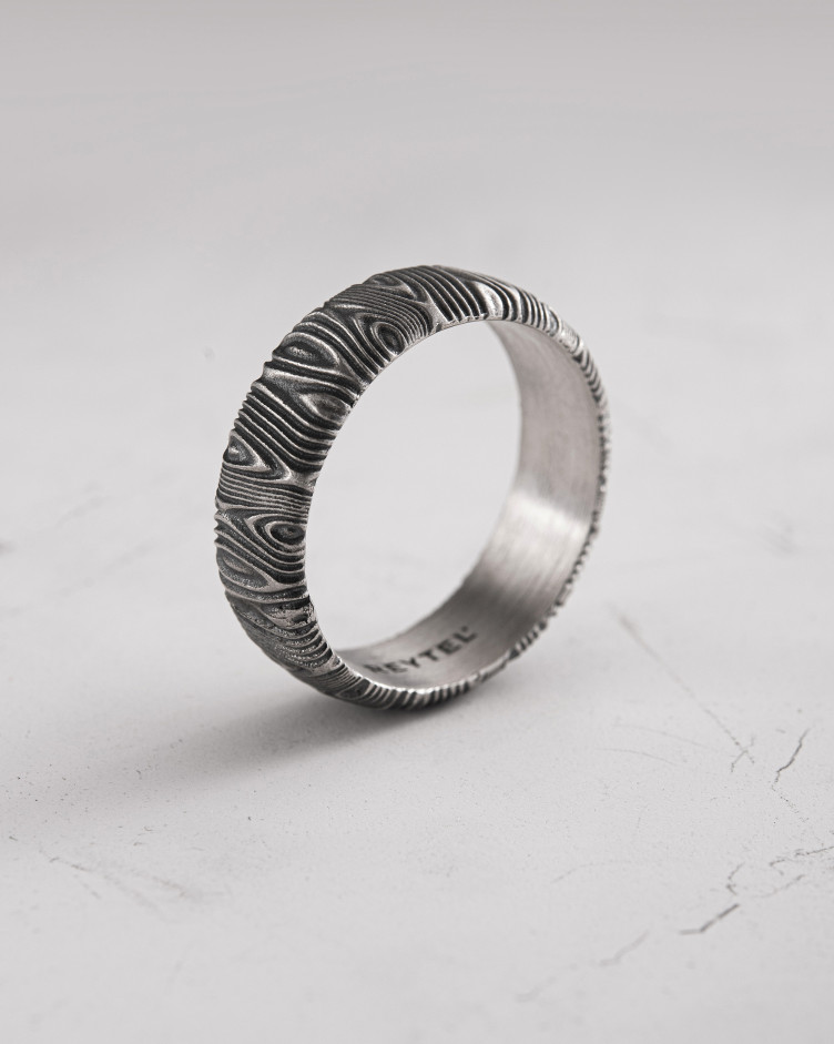 silver ring MIRAGE 7