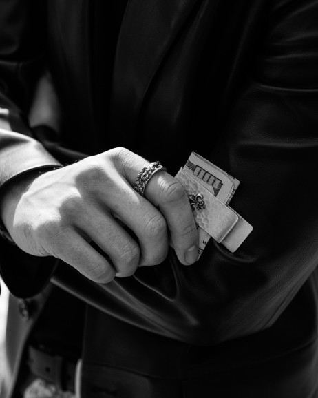 Srebrny pierścień MOSES 13