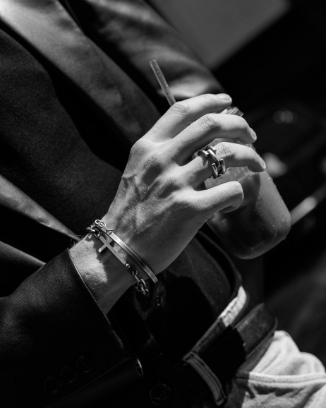 Srebrny pierścień WERDEN 9