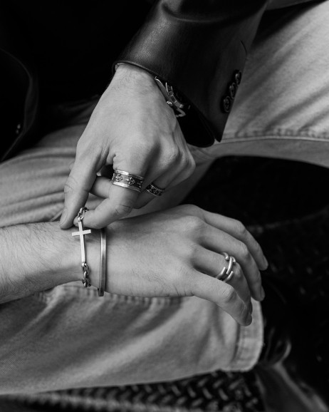 Srebrny pierścień FLEUR DE LIS 8